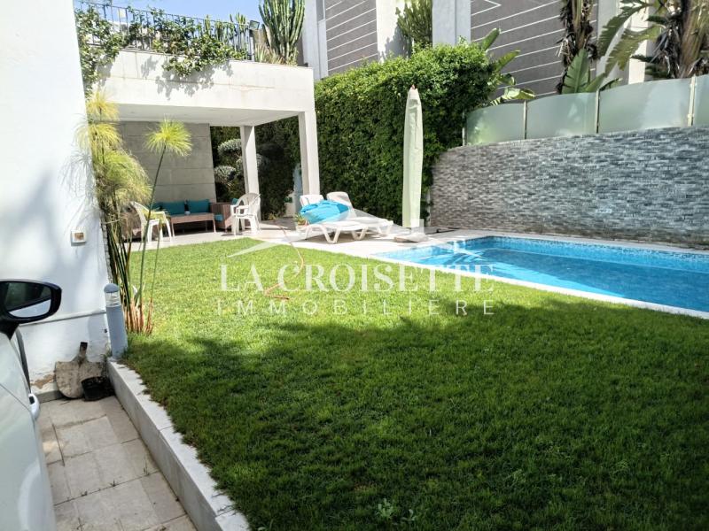 Étage de villa S+2 meublé à La Soukra